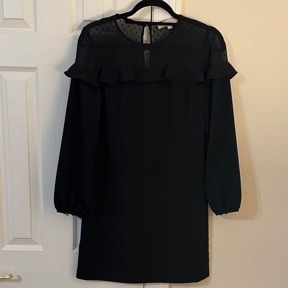 Long Sleeve Black Dress